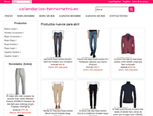Tablet Screenshot of calendarios-termometro.es